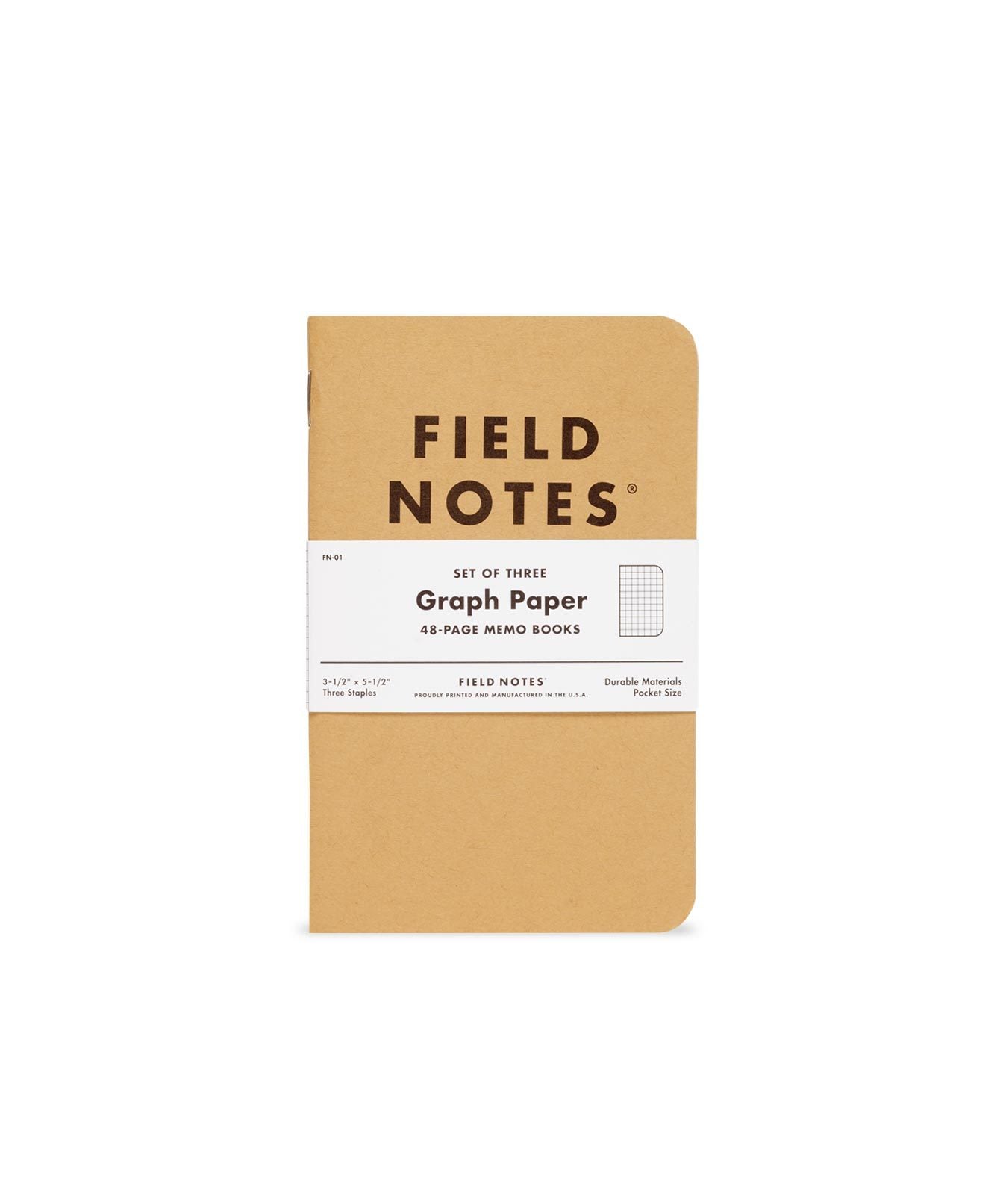 Original Kraft Memo Book 3-Pack