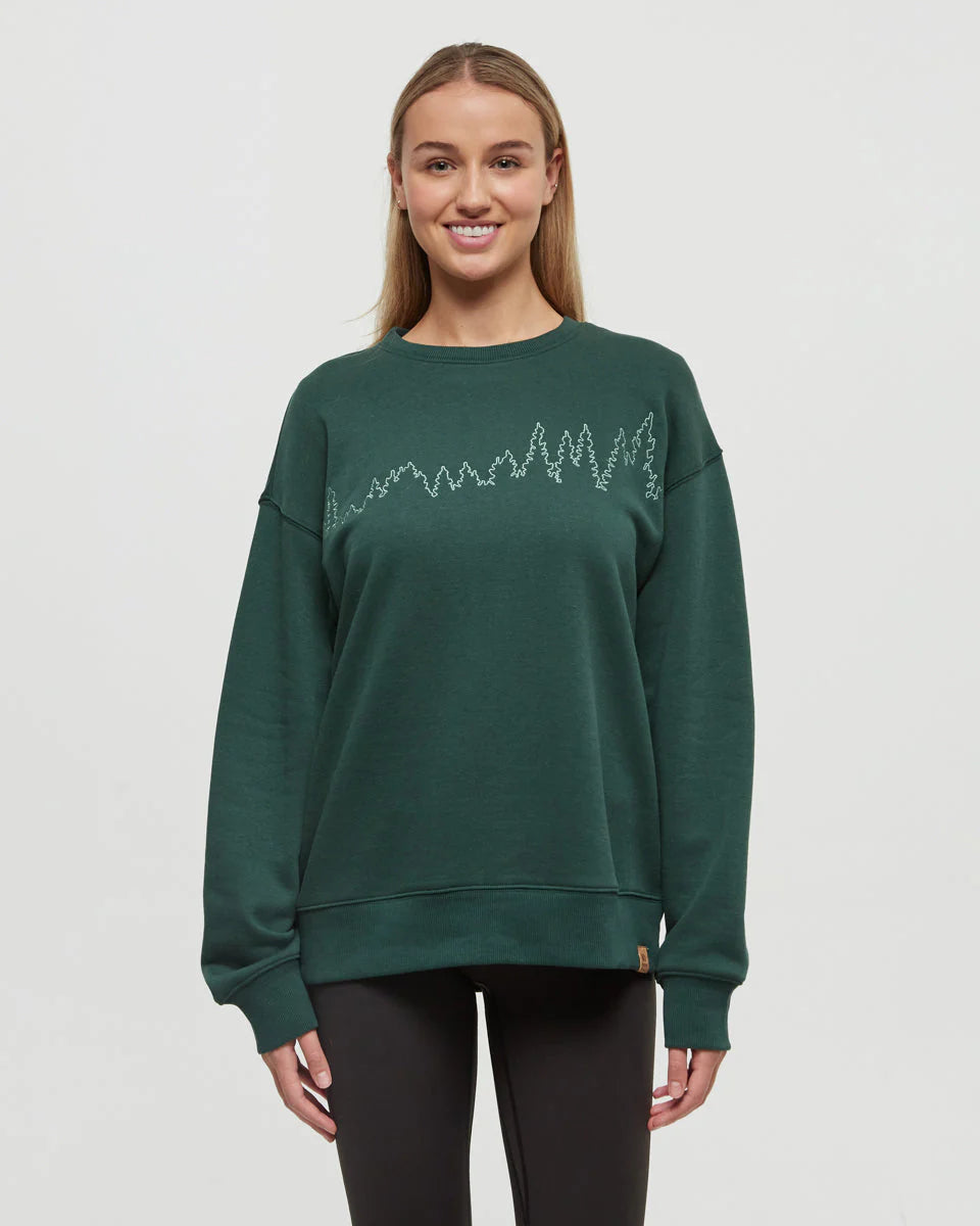 W's Juniper Outline Crew