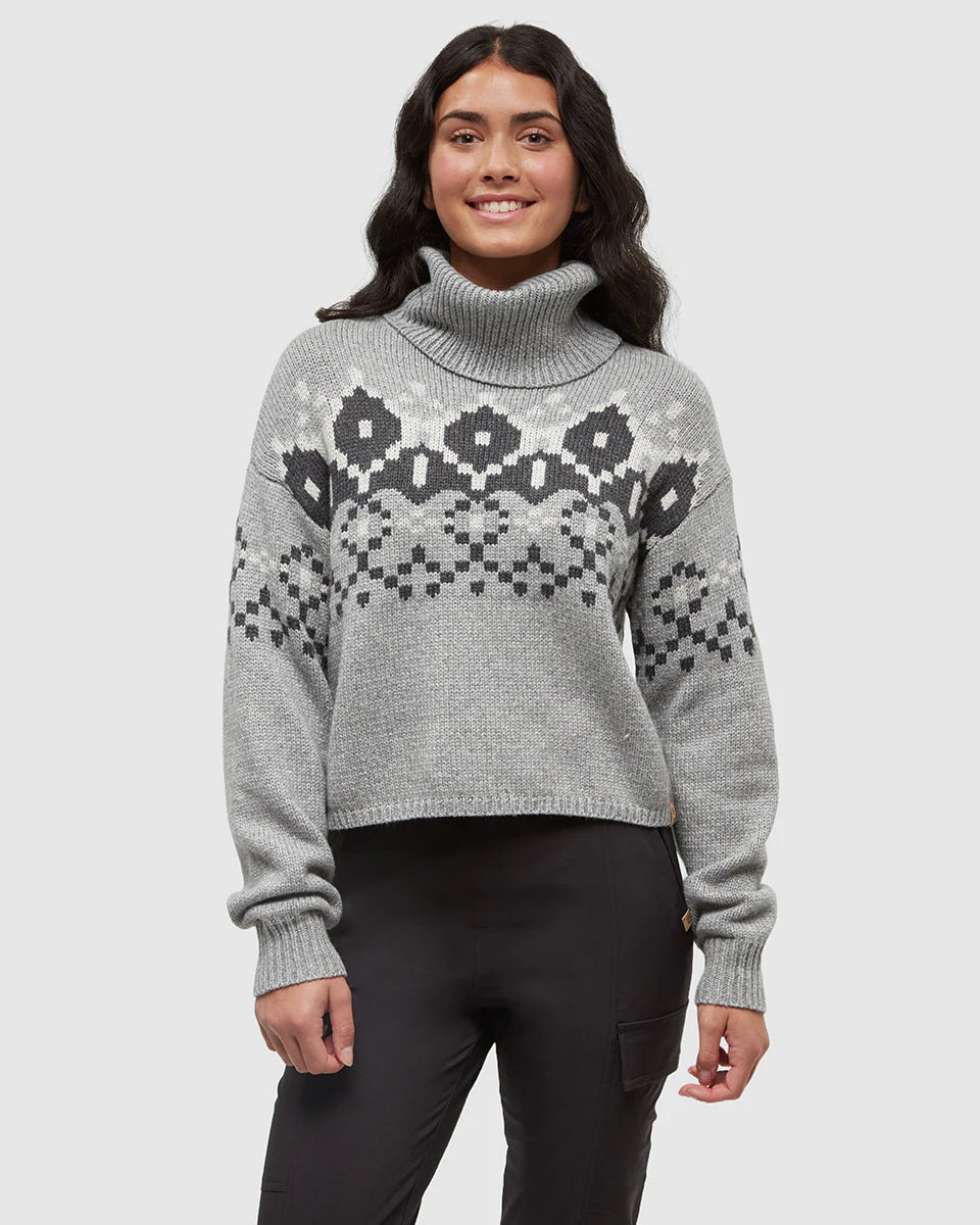 W's Highline Intarsia Turtleneck Sweater