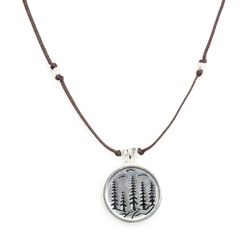 Bronwen Happy Trails Necklace Espresso