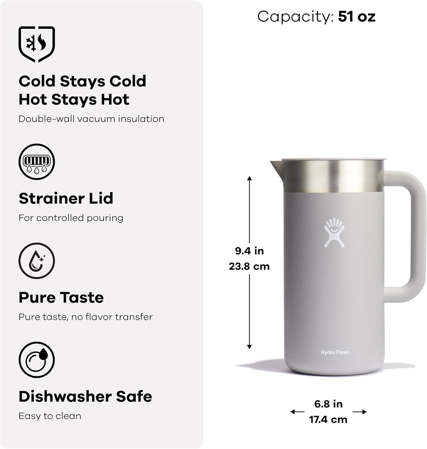 Hydroflask Pitcher
