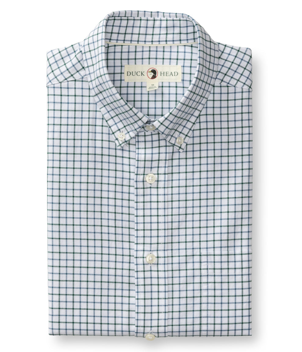 M's LS Cotton Oxford Sport Shirt - Kline