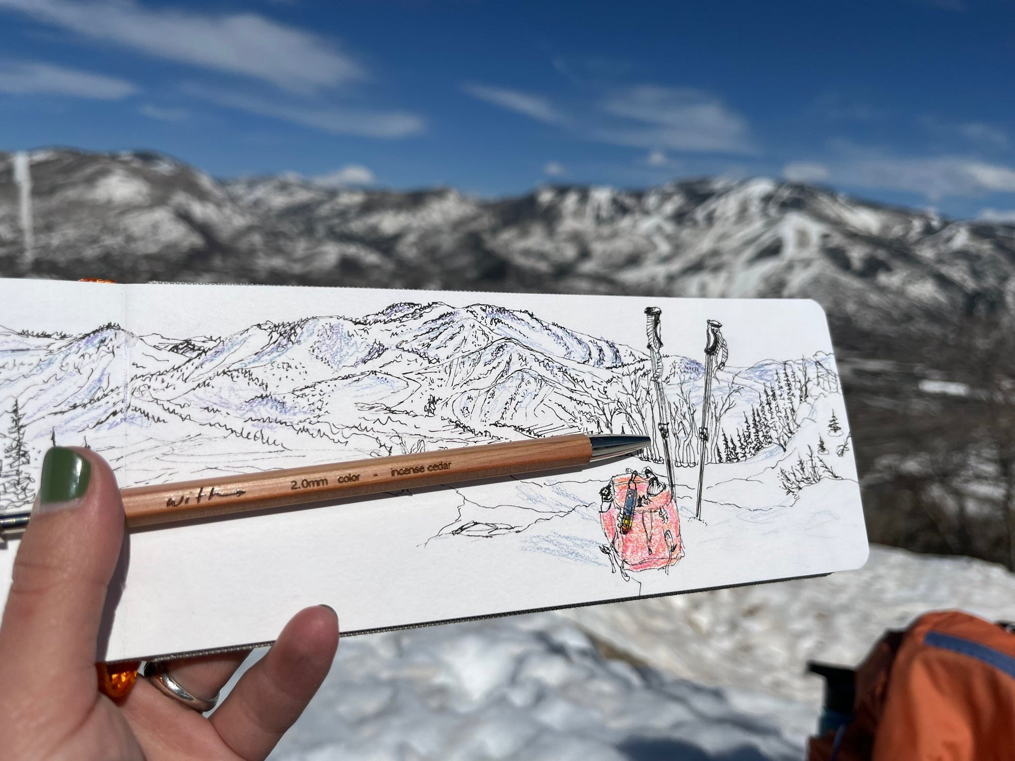 With Incense Cedar Mechanical Pencil