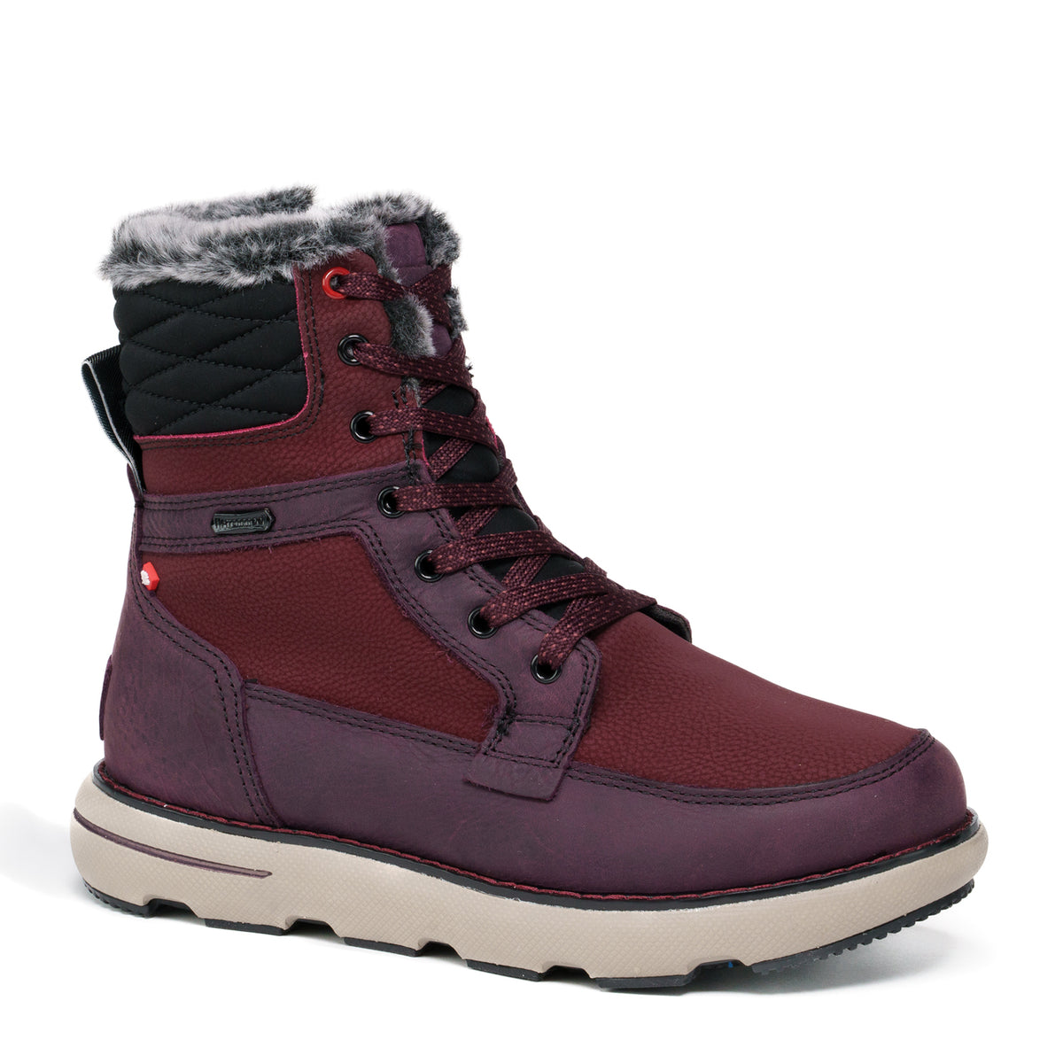 W Ice Sasha by NexGrip: Premium Leather, Waterproof, Anti-Slip Women B