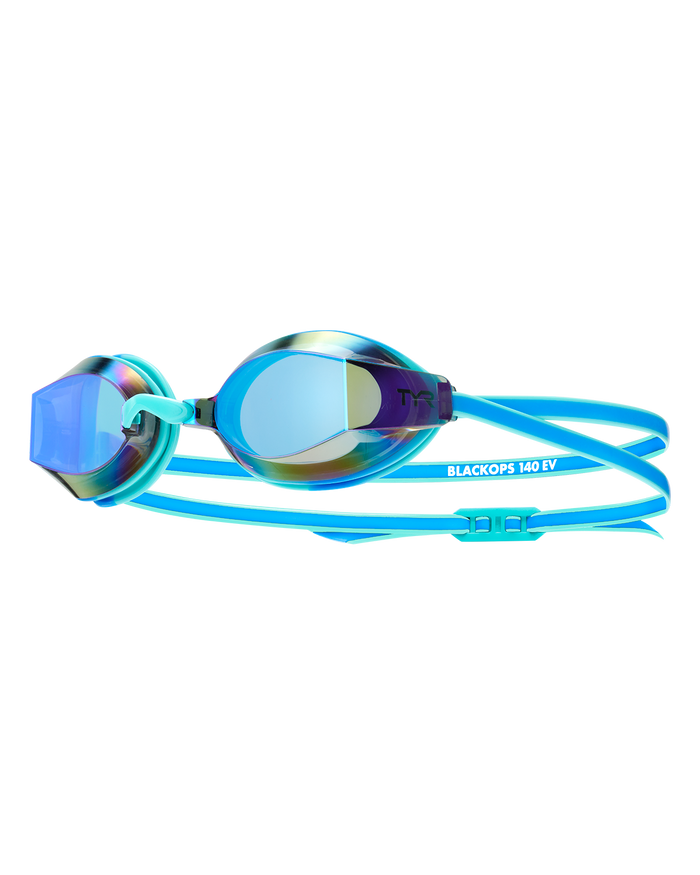 TYR BlackOps 140 EV Mirror Jr Blue/Turquoise