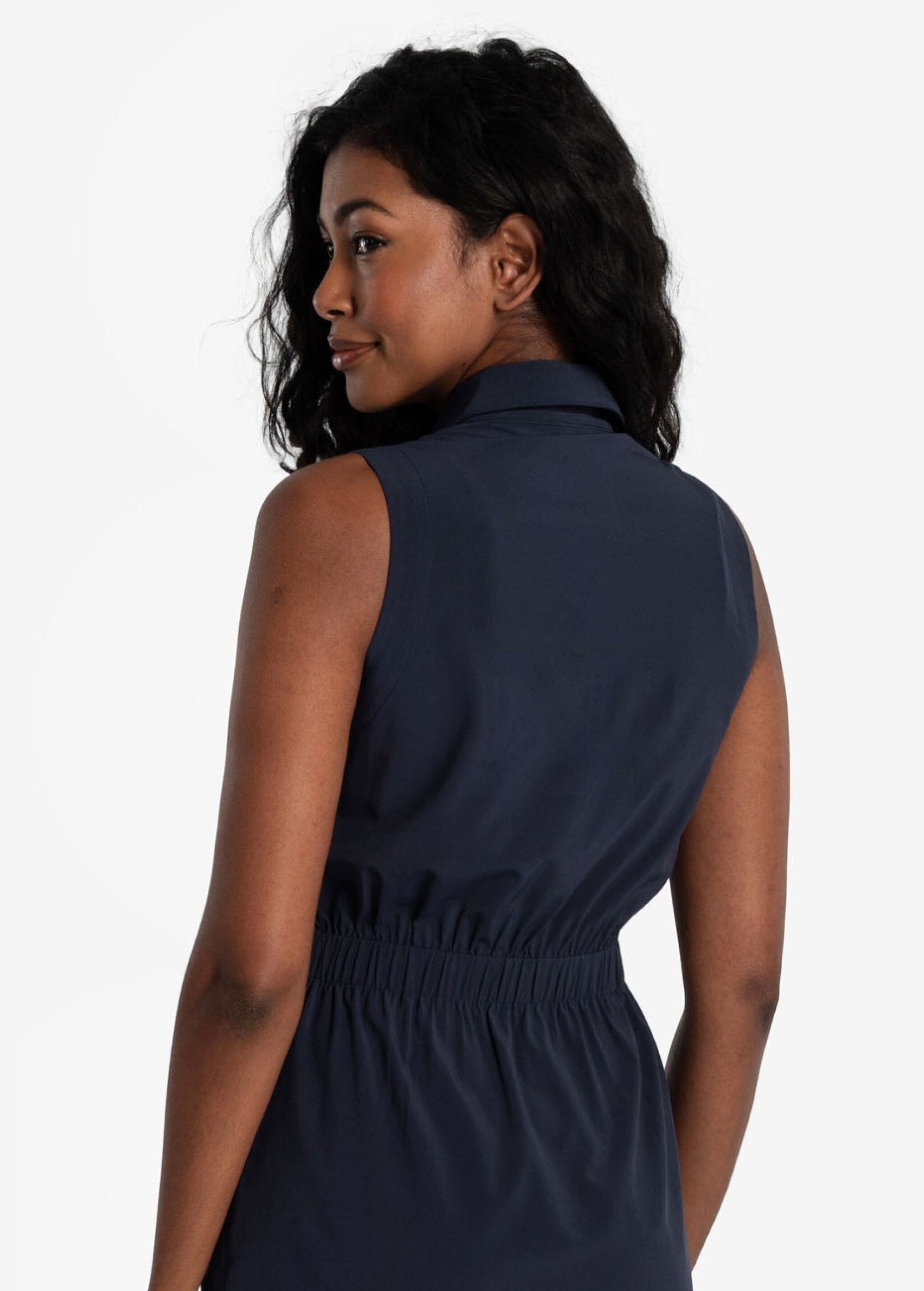 lole shirt dress Olivie Tech Shirt Dress