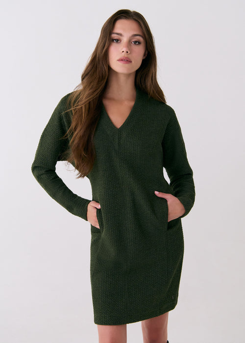 W's Clover V-Neck Dress