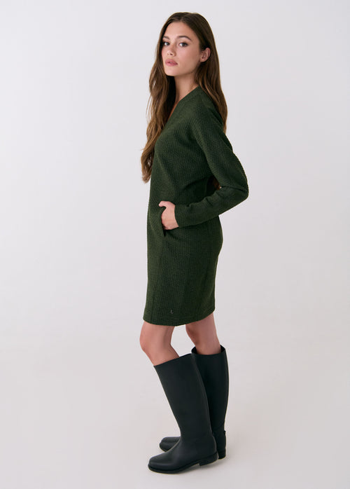 W's Clover V-Neck Dress