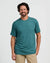 FreeFly Ms Bamboo Flex Pocket Tee Heather ea Pine / S