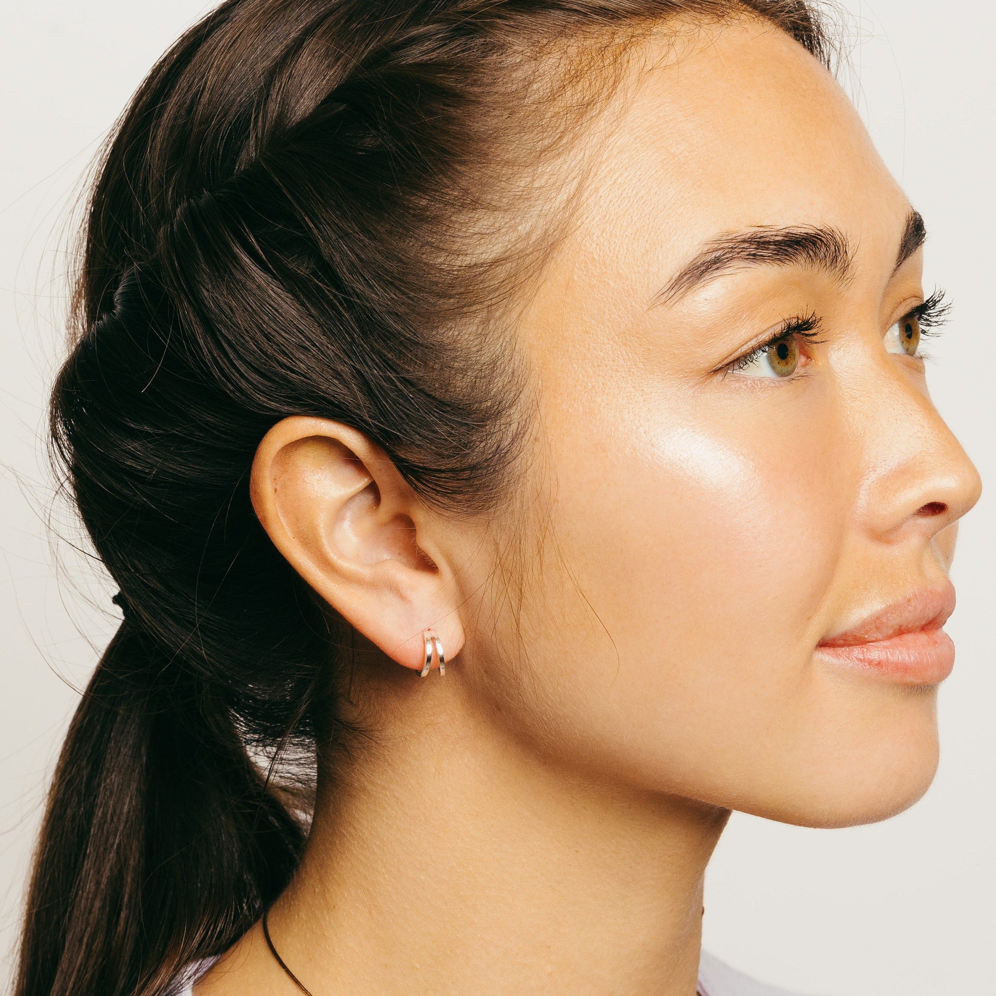 Tiny Charm Post Earrings