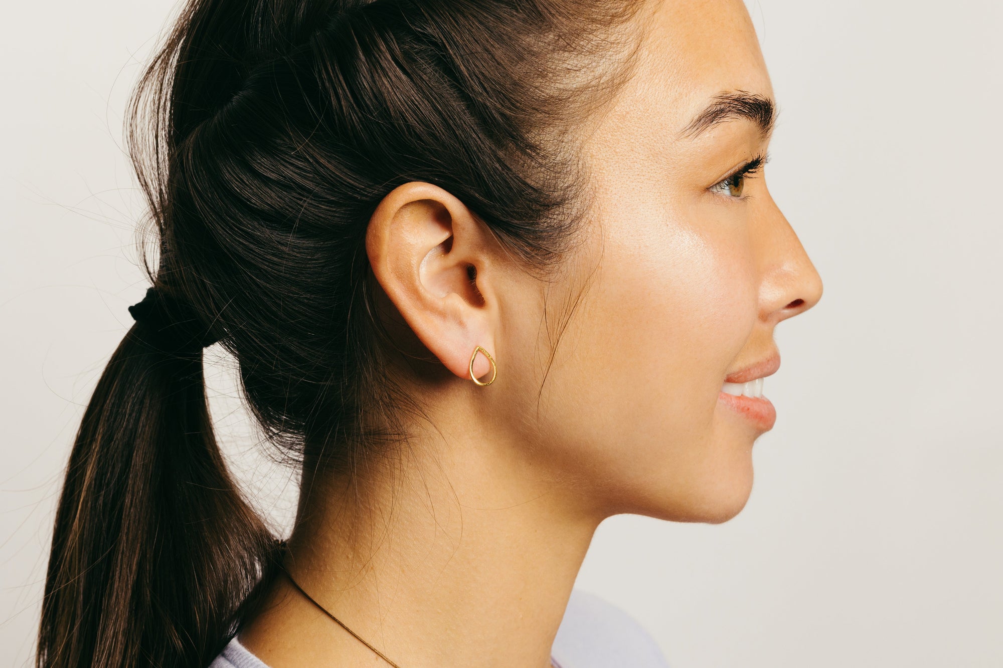 Tiny Charm Post Earrings