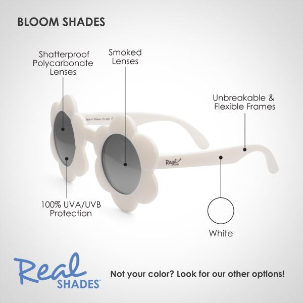 RealShades Unbreakable Frames 2+ Bloom White