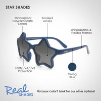 RealShades Unbreakable Frames 2+ Star Strong Blue