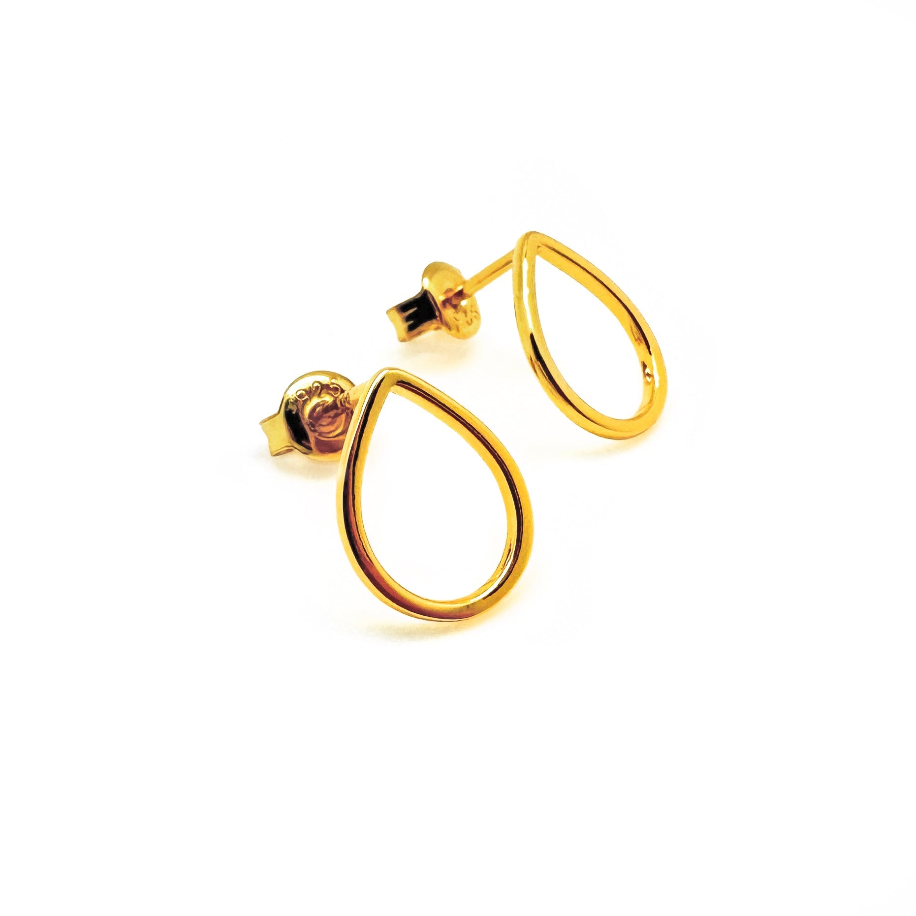 Tiny Charm Post Earrings