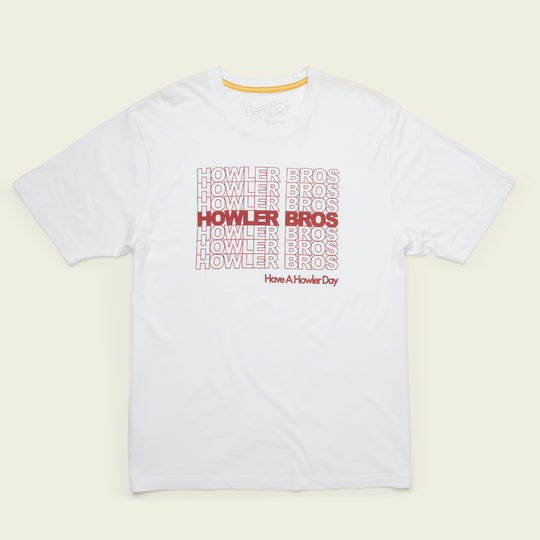 Howler Brothers Ms Cotton T-Shirt Palmetto Print: Key Largo