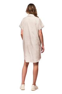 Indyeva Ws Frivol Knee Length Short Sleeve Shirt Dress