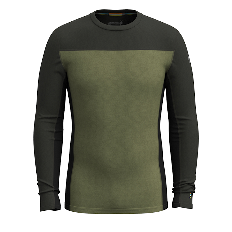 M's Classic Thermal Merino Baselayer Colorblock Crew