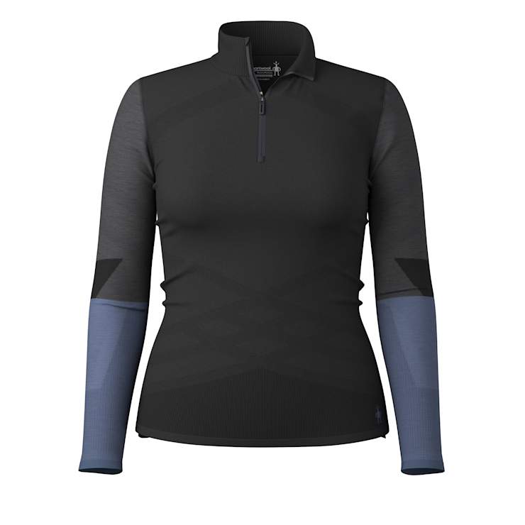W's Intraknit Thermal Merino Base Layer Colorblock 1/4 Zip