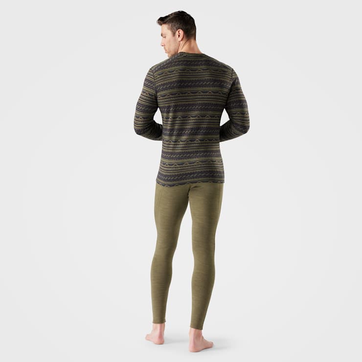 M's Classic Thermal Merino Baselayer Colorblock Crew
