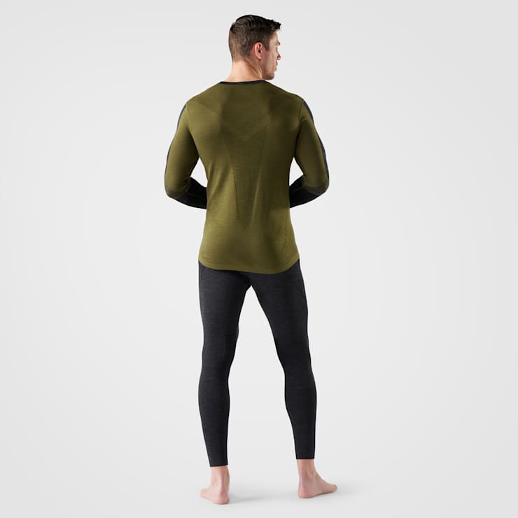 M's Intraknit Thermal Merino Base Layer Colorblock Crew