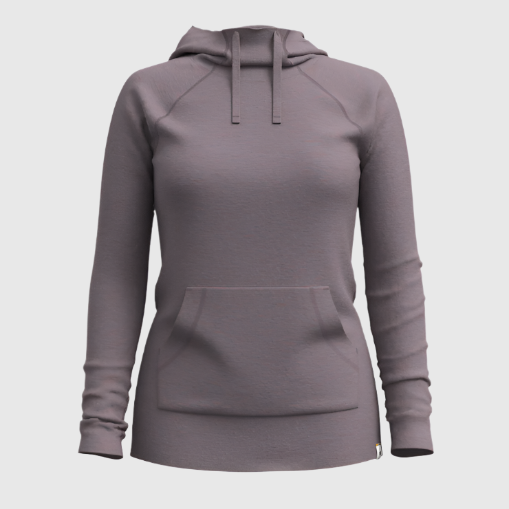 W's Thermal Drape Neck Hoodie