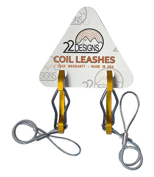 22 Designs Coil Leash