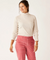 Carve Designs Ws Denise Turtleneck Birch Heather