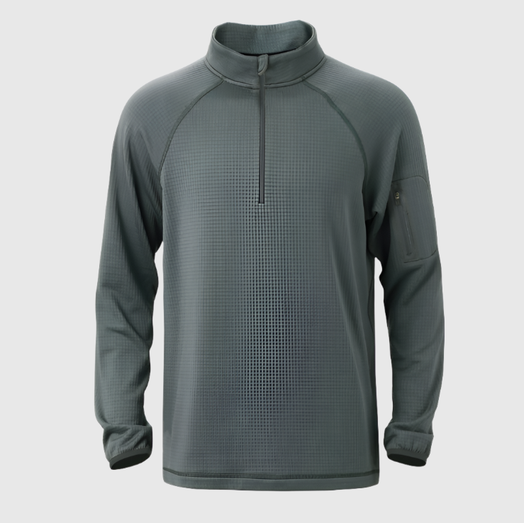 M's Waffle Quarter Zip