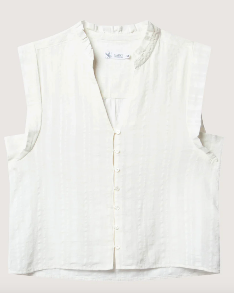 Carve Designs Ws Reagan Top Cloud Texture