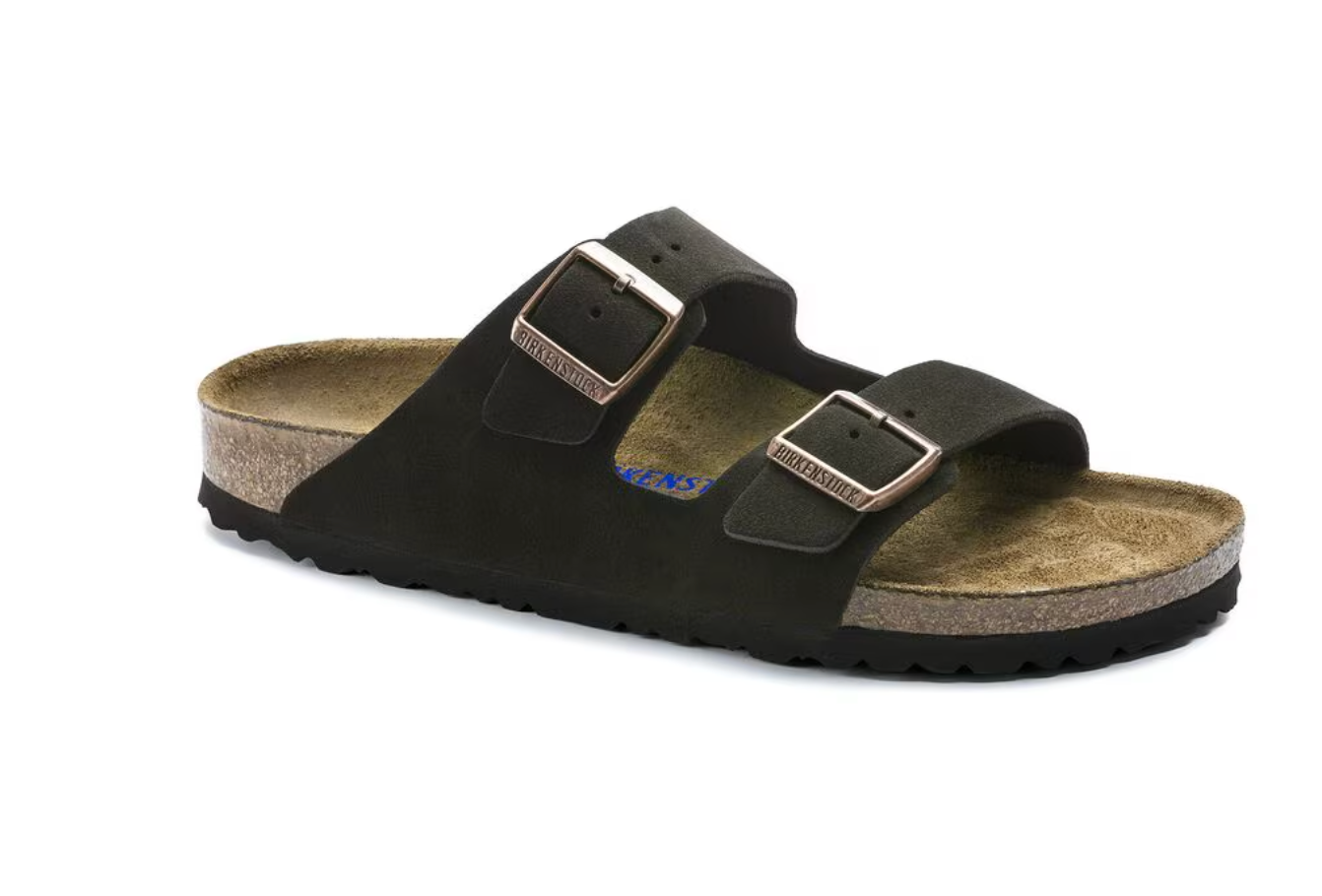 Arizona Suede Leather Soft Footbed - Regular