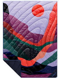 Rumpl Original Puffy Blanket-Valley Dusk 1P