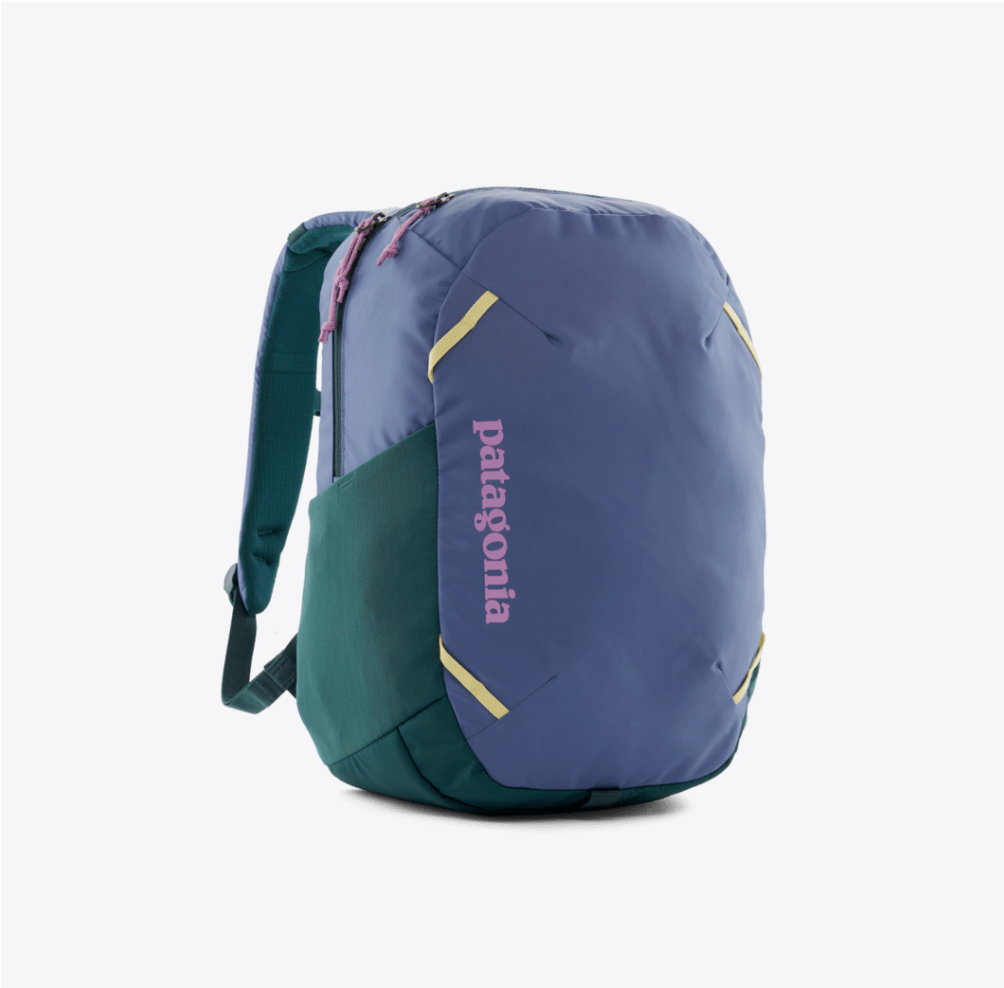 blue and purple patagonia backpack Atom Day Pack 24L Size:14