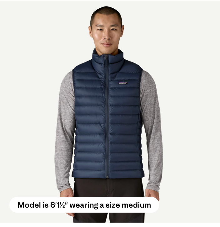 M's Down Sweater Vest