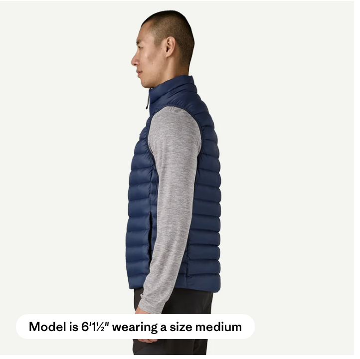 M's Down Sweater Vest
