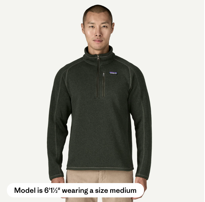 M's Better Sweater 1/4 Zip
