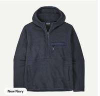 Patagonia Ms Better Sweater 1/2 Zip P/O RLB / M