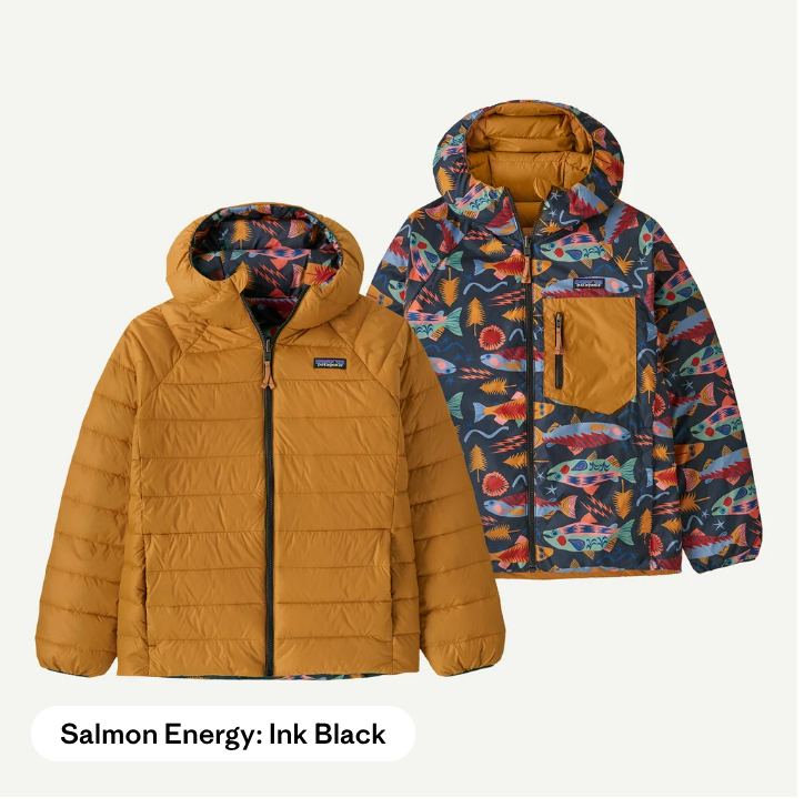 K's Reversible Down Sweater Hoody