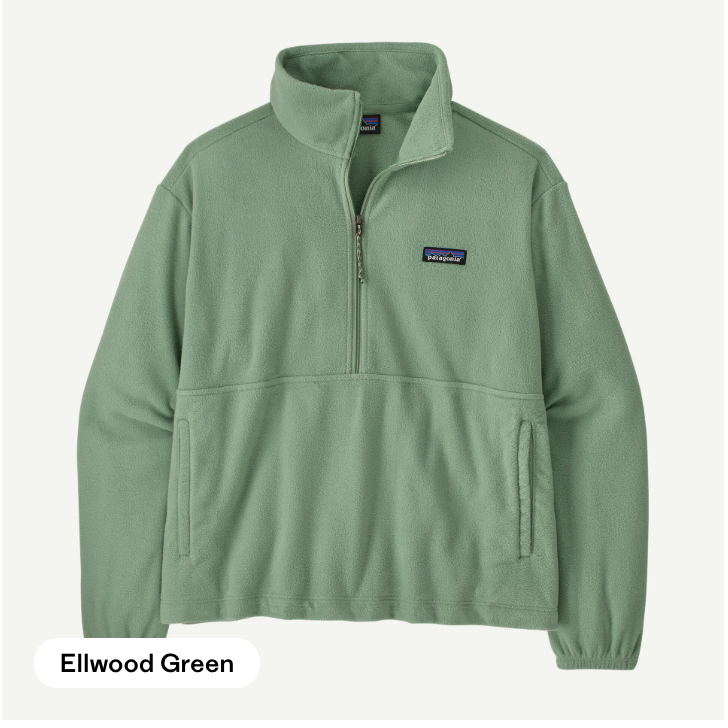 W's Micro D 1/2 Zip P/O