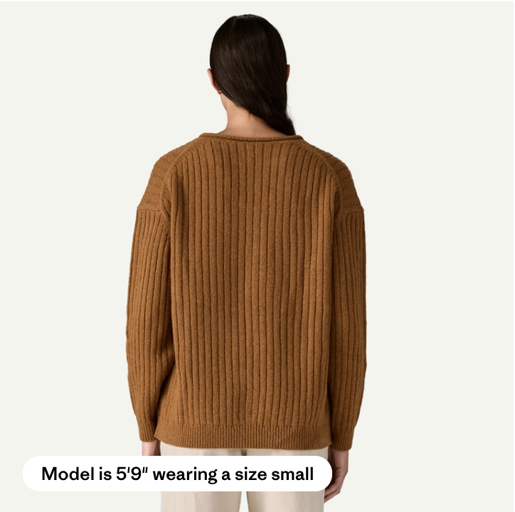 W's Recycled Wool V-Neck Sweater