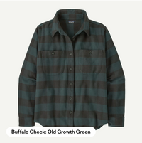 Patagonia Ws Fjord Flannel Shirt BCKG
