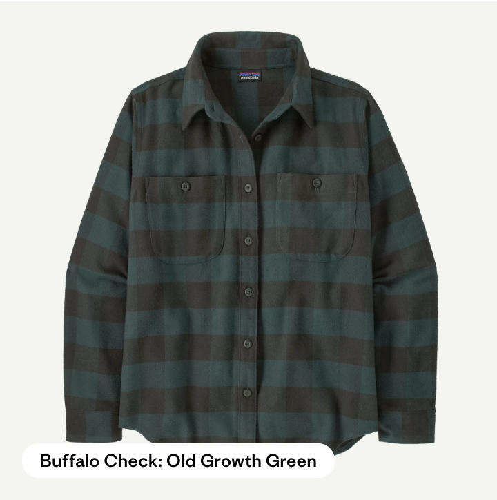 Patagonia Ws Fjord Flannel Shirt BCKG