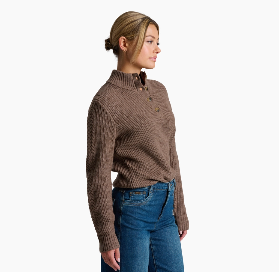 W's Fireside Henley Sweater