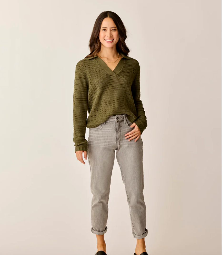 W's Morgan Polo Sweater