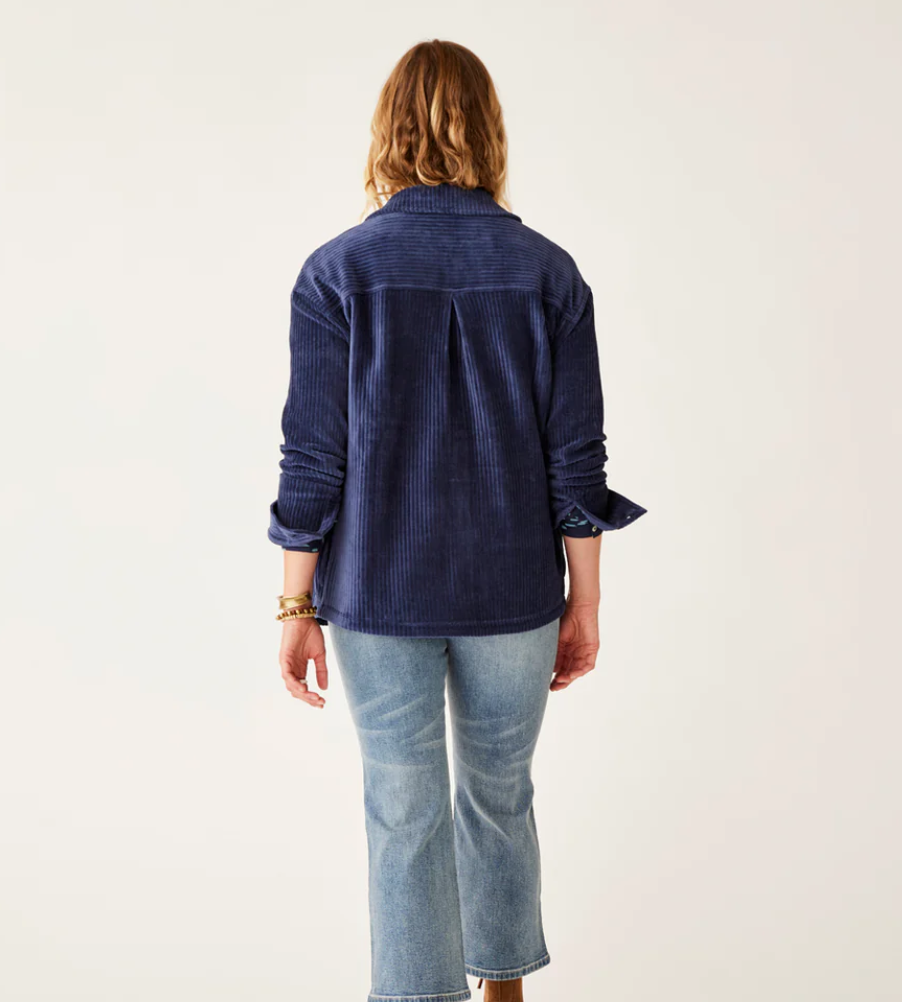 W's Hudson Stretch Cord Shacket