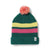 K's Stripe Pom Beanie