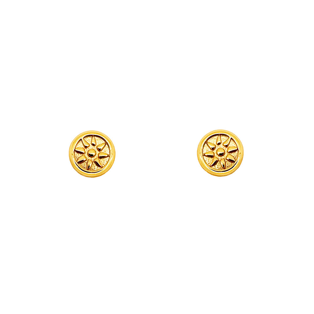 Tiny Charm Post Earrings