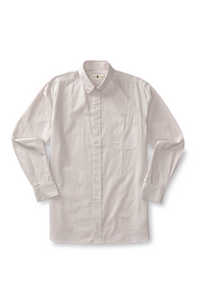 Duck Head Ms LS Cotton Oxford Sport Shirt - Collins Stripe Pale Pink