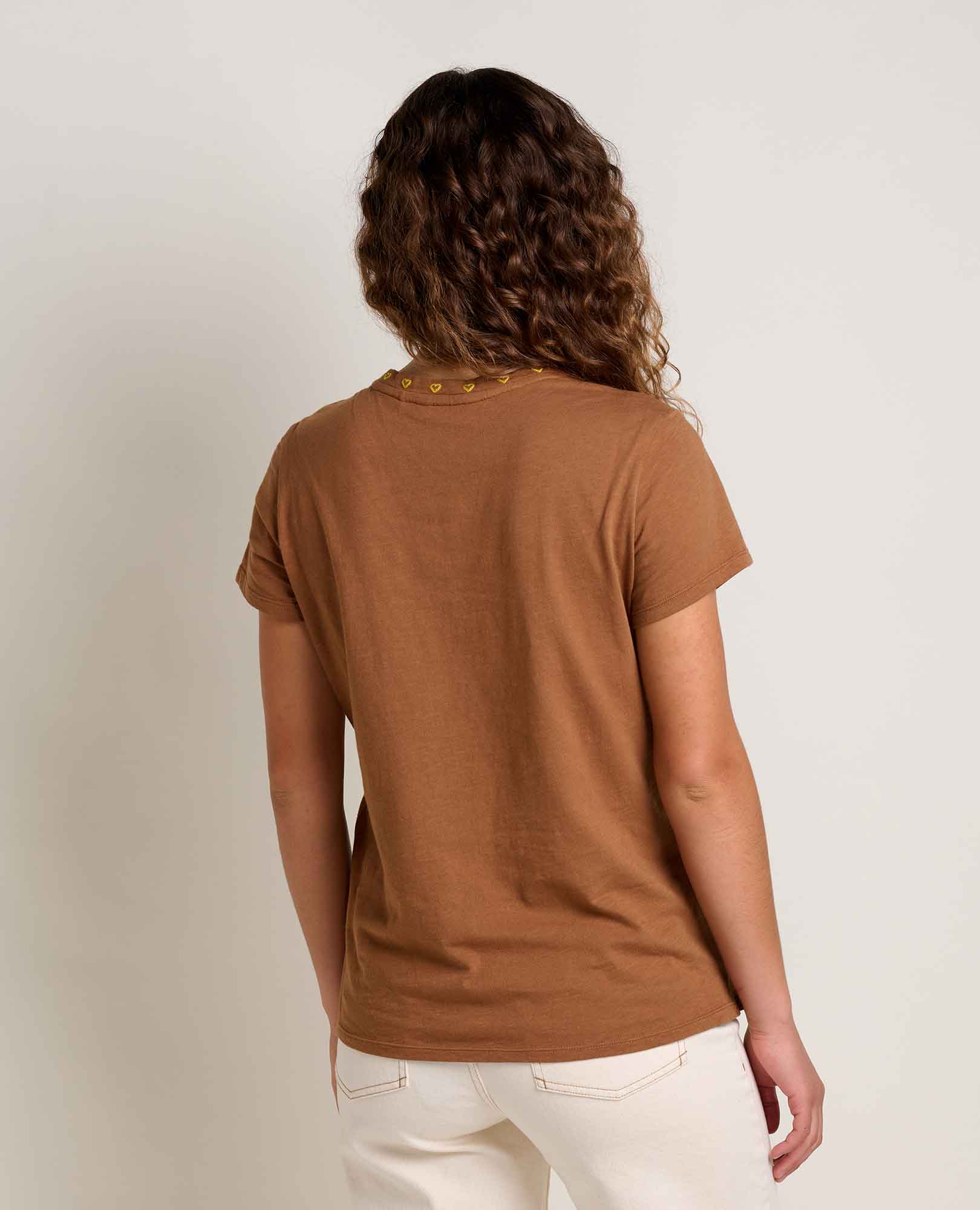 W's Primo SS Crew Embroidered