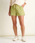 Toad and Co Ws Taj Hemp Pull-On Short Woodbine Pattern