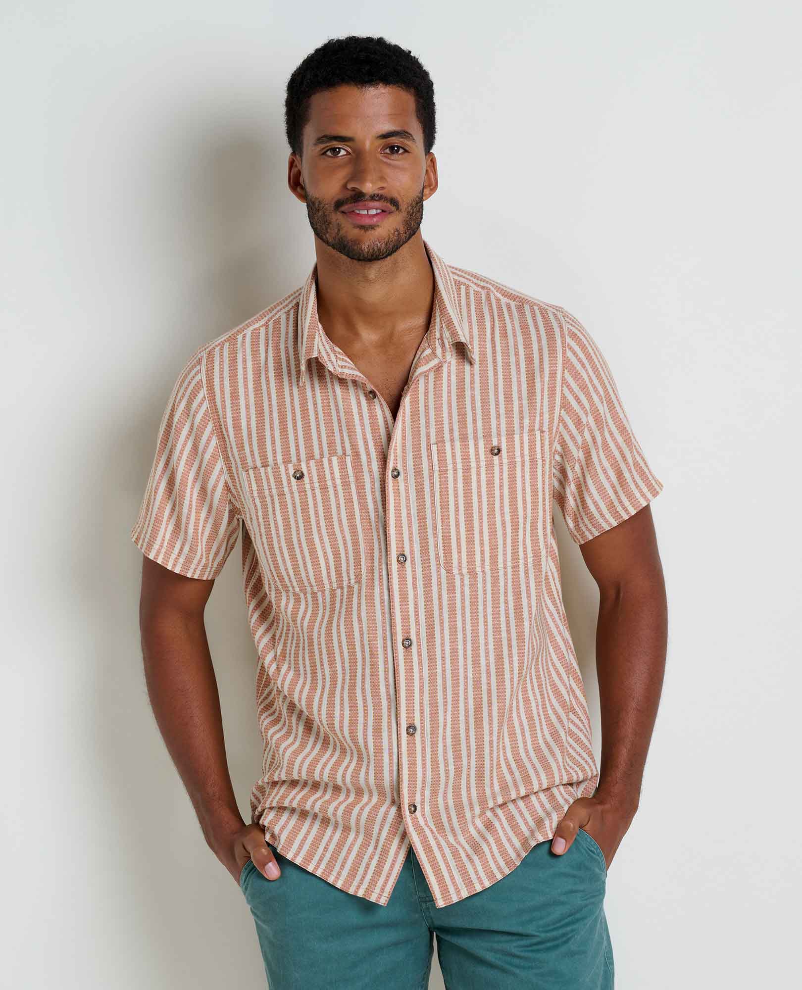 M's Taj Hemp Short Sleeve Shirt